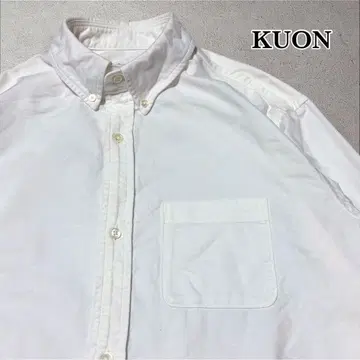 KUON 수피마 코튼 Oxford B.D. Shirt XL