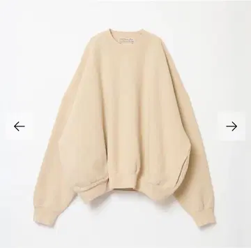 SHISHIKUI Brushed Crew / BEIGE 맨투맨