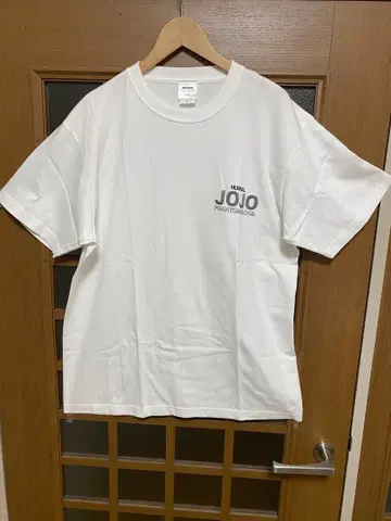 뮤지컬 죠죠의 기묘한 모험 오리지널 T셔츠 미사용 새상품 L 화이트