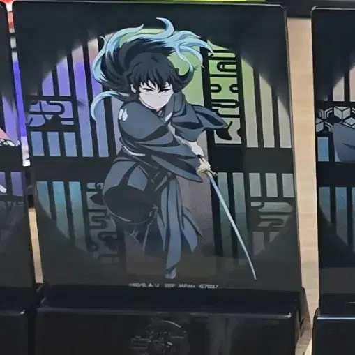 귀멸의 칼날 아크릴 스탠드 (기유/시노부/무이치로) 개봉후 전시만 했어요