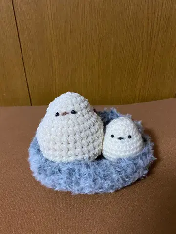 니트 시마연가 봉제 인형 세트 대소