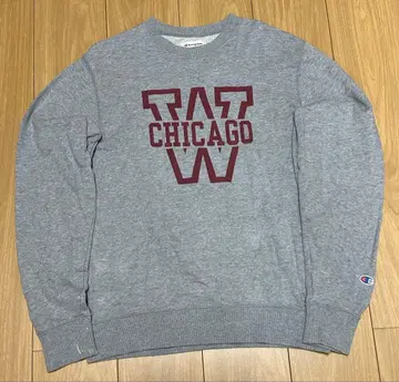 Champion 시카고 로고 트레이닝복 맨투맨 그레이 M