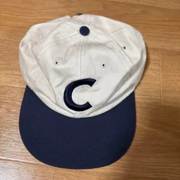 C 자수 야구 모자