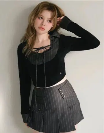 andmary 로빈 girls 세트업 그레이