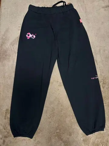 [ 9090 ] 90 오리지널 스웨트 팬츠 블랙/핑크