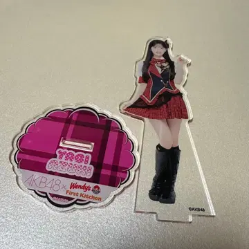 AKB48 야기 아이즈키 웬디즈 아크릴 스탠드