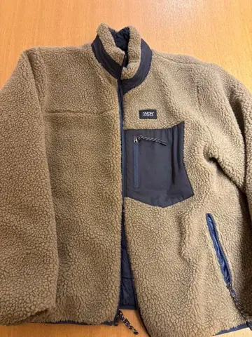 TAION 플리스 자켓 M 베이지