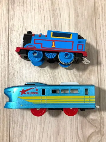 [ 새상품급 ] 프라레일 박람회 한정판 차량 메탈릭 블루 선두 차량