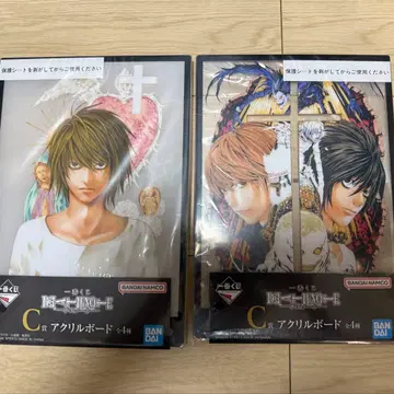 데스노트 제일복권 C상 아크릴 보드 2종