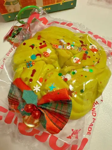 새상품 mellojoy 크리스마스 리스 스팬