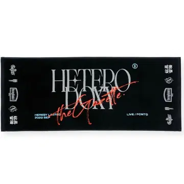 가제트 HETERODOXY 투어 타월 미사용 새상품
