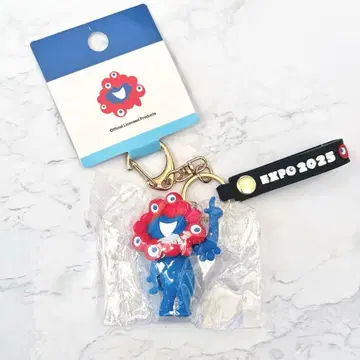 오사카 간사이 엑스포 입체 마스코트 키링 미야쿠미야쿠 C 블랙 블랙