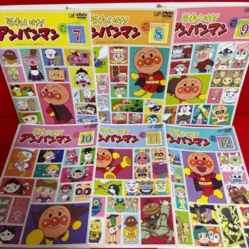 호빵맨 애니메이션 DVD 15시리즈 7권~12권 6장 세트