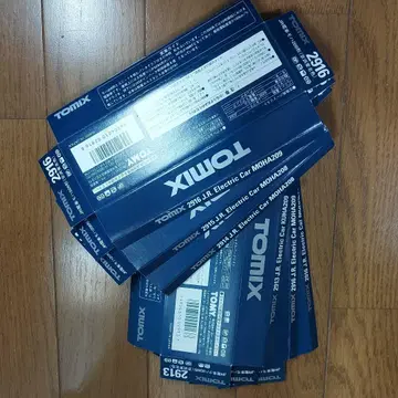 TOMIX 209계 단품 케이스용 인서트지 새상품급!