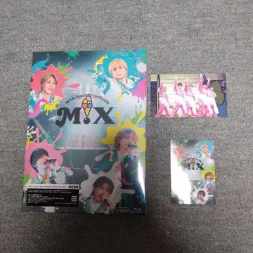 M!LK M!X 초회 한정판 Blu-ray 트레이딩 카드&스티커 포함