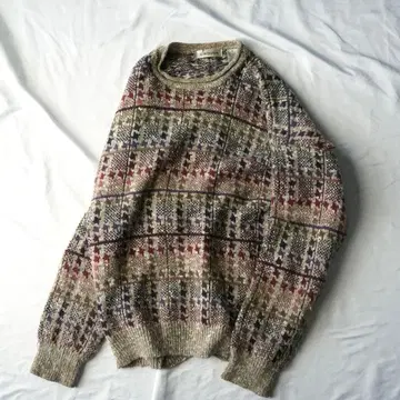 90s claiborne 롤넥 니트 스웨터 US 구제 의류 레어 디자인