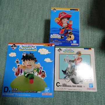 제일복권 드래곤볼 DRAGONBALL 피규어 B C D상 세트