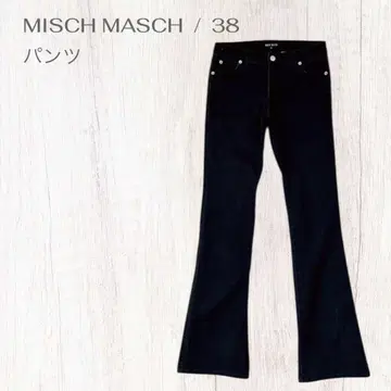 미슈마슈 플레어 데님 M 성숙 캐주얼 모드 캐주얼 슬림 레그