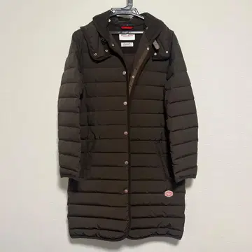 뱅상 에 미레이유 브라운 후드 부착 다운 자켓