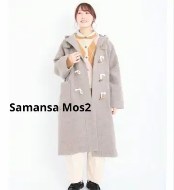 Samansa Mos2 사만사 모스모스 브리티시 울 더플 코트
