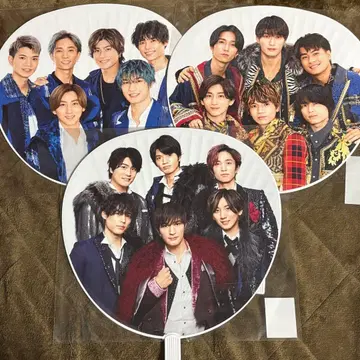 카우콘 SixTONES 부채 세트