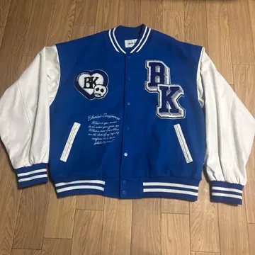 Black air 바시티 자켓 XL 파랑/화이트