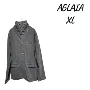 [ 새상품급 ] AGLAIA XL 그레이 테일러드 자켓 아우터