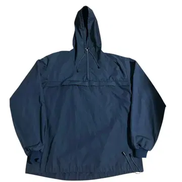 [빈티지] 네이비 후드 부착 나일론 자켓