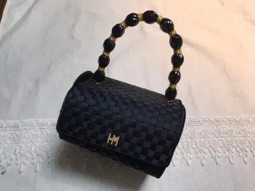 [ 모리 하나에 ] 파티 백 블랙