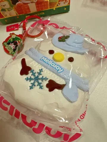 새상품 mellojoy 크리스마스 허리 스노우 베이비 눈사람