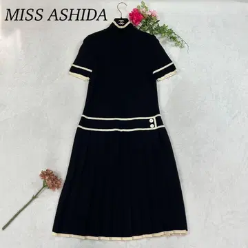 J825 새상품급 M 미스아시다 무릎 기장 원피스 블랙 여성용