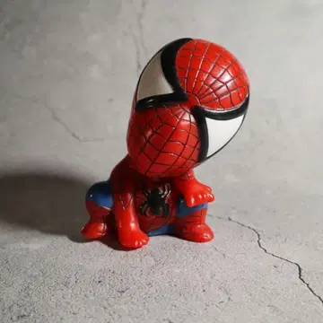스파이더맨 저금통 약 13cm