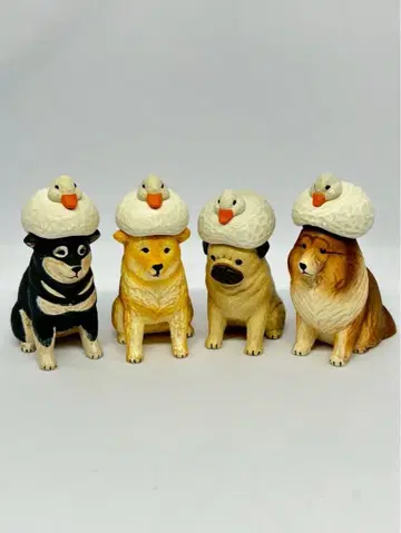 아카네 나무 조각 오리와 개 가챠