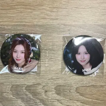 TWICE 캔뱃지 미나 사나