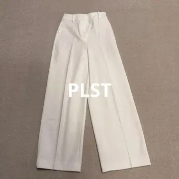 PLST 화이트 웜 리자드 팬츠 XS