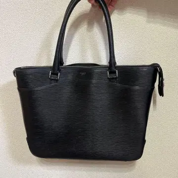 PELLE MORBIDA 블랙 토트백