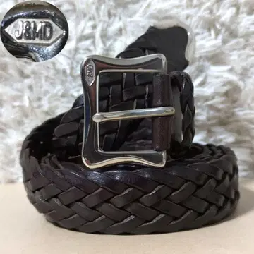 새상품급 J&M DAVIDSON 30MM 메쉬 벨트 푸엔테 가죽