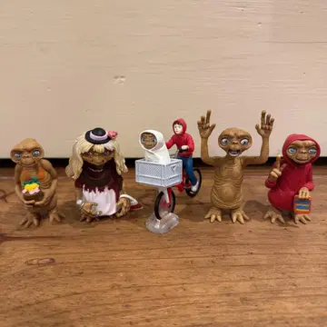 E.T. 피규어 5체 컴프 세트 명장면 컬렉션 가챠가챠