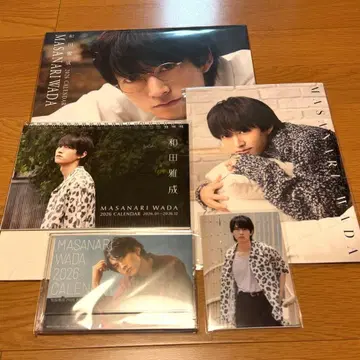 [ 미개봉 새상품 ] 와다 마사나리 2026년 달력 세트