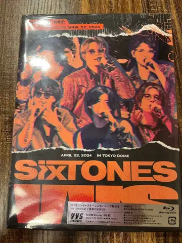 SixTONES/라이브 2024 VVS 초회반 Blu-ray