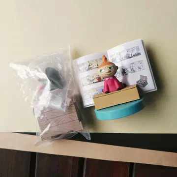 가챠 무민 밸리파크 디오라마 캡슐 스토리 피규어 리틀 미이