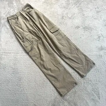 새상품급 [ 샤기 ] ( S ) 카고 팬츠 베이지 캐주얼