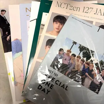 NCT 127 FC 뉴스레터 vol.1~6 + 2018 summer 책자