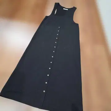 [레어] KANEKO ISAO 민소매 원피스 블랙 로고