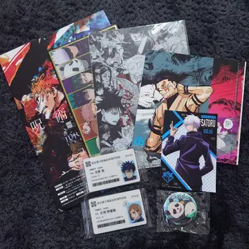 [ 낱개 판매 OK!! ] 주술회전 캐릭터 굿즈 8개 세트