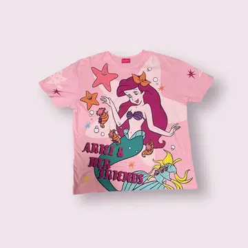 [디즈니랜드] 아리엘 빅 T셔츠 인어공주