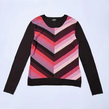 [새상품급] SONIA RYKIEL 멀티 컬러 니트 울 온워드 카시야마