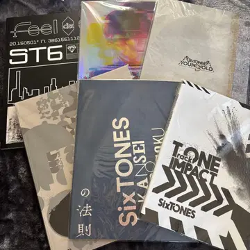 SixTONES 팜플렛 묶음 판매 6권