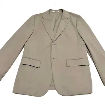 유니클로 감동 수트 상하의 세트 베이지