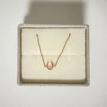 ete 핑크 골드 호스슈 팔찌